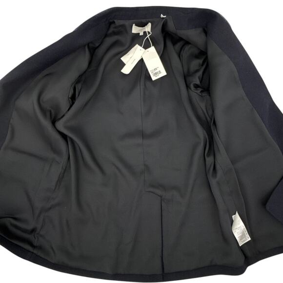 VINCE Boyfriend Blazer in Italian Wool Blend Navy 6|S - Picture 6 of 11